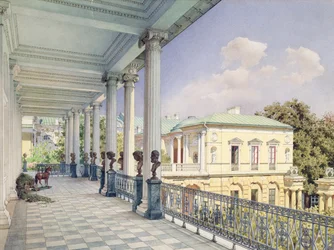 La Galería Cameron en Tsarskoye Selo, 1859